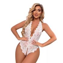 Lingerie Feminina Sensual em Renda, Branco, 18 x 25 x 1 cm, 45g Lingerie Feminina Sensual em Renda, Branco, 18 x 25 x 1 cm, 45g
