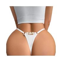 Lingerie Feminina Sexy E Respirável Com Decoração De Coração, Tanga Elegante Para Mulheres Lingerie Feminina Sexy E Respirável Com Decoração De Coração, Tanga Elegante Para Mulheres