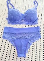 Lingerie Plus Size Rejane Sutiã Calcinha Renda Reforçada