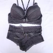 Lingerie Plus Size Renda Sexy Calcinha Hot Pant Cintura Alta