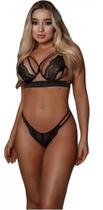 Lingerie S/ Bojo Porém C/ Aro Em Renda Strappy