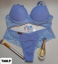 Lingerie Segunda Pele, renda, com bojo