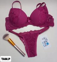 Lingerie Segunda Pele, renda, com bojo