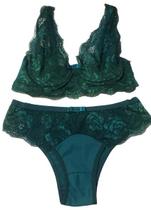 LIngerie Sem bojo aro Verde P LIngerie Sem bojo aro Verde P