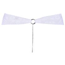 LINGERIE SENSUALLE -Calcinha Fácil Aberta Com Corrente De Strass Tamanho Único Disponível Em 3 Cores