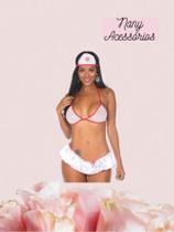 Lingerie sex enfermeira saia cetim pimenta sexy Lingerie sex enfermeira saia cetim pimenta sexy