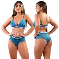 Lingerie Sexy Conjunto Sensual Renda s/ bojo s/ aro Feminino