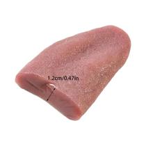 Língua Falsa De Silicone Engraçada Para Pegadinhas De Halloween E Festas - Conjunto De 3 Peças