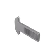 Lingueta reta inox 48/7000 porta janela suprema tra010 udinese