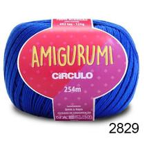 LINHA AMIGURUMI 125G COR 2829 AZUL BIC - Círculo