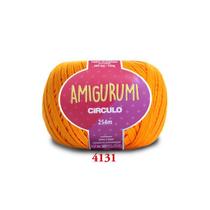 LINHA AMIGURUMI 125G COR 4131 DARK CHEDDAR - Fio de Algodão Mercerizado