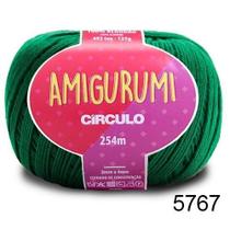 LINHA AMIGURUMI 125G COR 5767 VERDE BANDEIRA - Fio de Algodão Mercerizado LINHA AMIGURUMI 125G COR 5767 VERDE BANDEIRA - Fio de Algodão Mercerizado