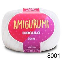 LINHA AMIGURUMI 125G COR 8001 BRANCO - Círculo
