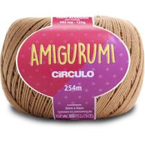 Linha Amigurumi 254m 125g Castanha 7625 Círculo - Circulo