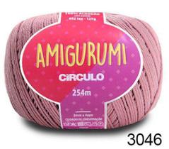 Linha Amigurumi Círculo 100 Algodão Mercerizado 125g Cor 3046 Doçura Linha Amigurumi Círculo 100 Algodão Mercerizado 125g Cor 3046 Doçura