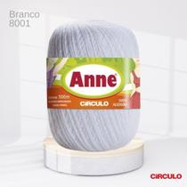 Linha Anne 500 Círculo Cor Branco 8001 Linha Anne 500 Círculo Cor Branco 8001