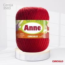 Linha Anne 500 Círculo Cor Cereja 3583 Linha Anne 500 Círculo Cor Cereja 3583