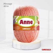 Linha Anne 500 Círculo Cor Pêssego 4514 Linha Anne 500 Círculo Cor Pêssego 4514