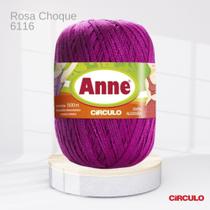 Linha Anne 500 Círculo Cor Rosa Choque 6116 Linha Anne 500 Círculo Cor Rosa Choque 6116