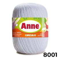 Linha Anne 500 - Cor: 8001 - Branco - Círculo Linha Anne 500 - Cor: 8001 - Branco - Círculo