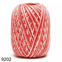 LINHA ANNE 500 MESCLADA COR 9202 GOIABA MESCLA VERMELHO - Fio de Algodão LINHA ANNE 500 MESCLADA COR 9202 GOIABA MESCLA VERMELHO - Fio de Algodão