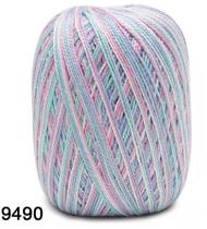 Linha Anne 500 Mesclada Cor 9490 Carrossel para Crochê e Tricô - 500 Metros