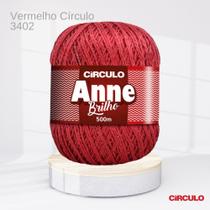 Linha Anne Brilho Circulo Cor Vermelho Círculo 3402
