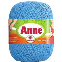 Linha Anne Novelo Grande com 500 metros Circulo para Crochê, Tricô, Bordado, Barrado, Bico e Amigurumi