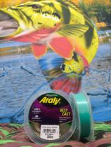 Linha Araty Best Cast Soft Baixa Memoria Mono Nylon 300 Mts Para Pesca Arremesso Tucunare Pesqueiro