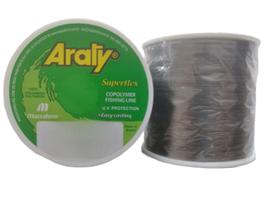Linha Araty Superflex Carretel Grande Forte 030 035 040 045 Pesca Pescar Pescaria Pesque E Pague Pesqueiro Resistente Forte Baixa Memória
