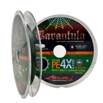 Linha Artemis Tarantula 4X Multifilamento 56lb(25,0kg) 0,40mm C/100m