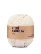 Linha ateliê natureza 200g pingouin cor 0001