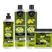 Linha Azeite de Oliva Sallon Linda Linha Azeite de Oliva Sallon Linda