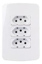 Linha B3 Conj 42 Tomada Tripla 2p+t 10a 250v