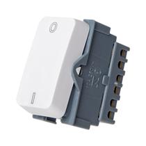 Linha B3 Interruptor Bipolar Simples 10A 250V Linha B3 Interruptor Bipolar Simples 10A 250V