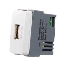 Linha B3 Módulo Tomada Carregador Usb 1A - MarGirius