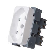 Linha B3 Tomada Padrão Brasileiro 2P+T 10A 250V Linha B3 Tomada Padrão Brasileiro 2P+T 10A 250V