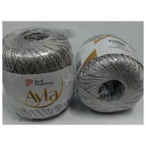 Linha/Barbante de Poliester Brilho Ayla Piratininga 100g 130m