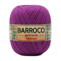 Linha barroco maxcolor 6 200 gramas cor 6375 uva unidade Linha barroco maxcolor 6 200 gramas cor 6375 uva unidade