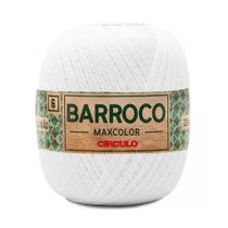 Linha barroco maxcolor 6 200 gramas cor 8001 branco unidade