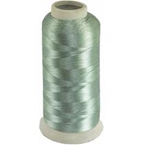 Linha Bordar 100% Poliester 120g Cone 4000M Cor Azul Claro Linha Bordar 100% Poliester 120g Cone 4000M Cor Azul Claro
