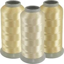 Linha Bordar 100% Poliester 120g Cone 4000m Cor Perolados Linha Bordar 100% Poliester 120g Cone 4000m Cor Perolados