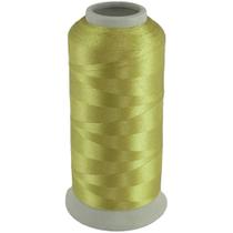 Linha Bordar 100% Poliester 120g Cone 4000m Verde Citrico Linha Bordar 100% Poliester 120g Cone 4000m Verde Citrico