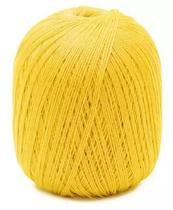 Linha Brisa Pingouin Cor 0204 Ipê Amarelo Canário 100 Gramas para Crochê