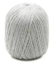 LINHA BRISA PINGOUIN COR 0856 PLATINUM CINZA 100 GR - Fio para Crochê