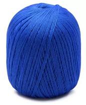 Linha Brisa Pingouin Cor 4579 Azul Bic 100 Gramas para Crochê