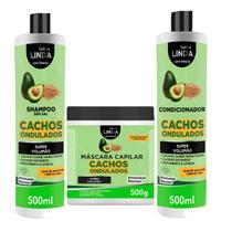 Linha Cachos Ondulados Sallon Linda