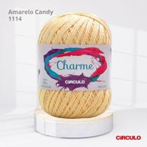 Linha Charme Circulo 396mts Cor Amarelo Candy 1114
