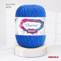 Linha Charme Circulo 396mts Cor Azul Bic 2829 Linha Charme Circulo 396mts Cor Azul Bic 2829
