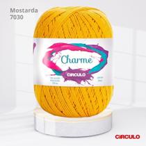Linha Charme Circulo 396mts Cor Mostarda 7030